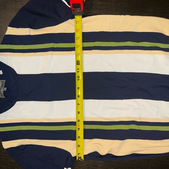 Paisley & Gray Men's Crewneck Sweater - Navy, White, Yellow, Green - Picture 5 of 5